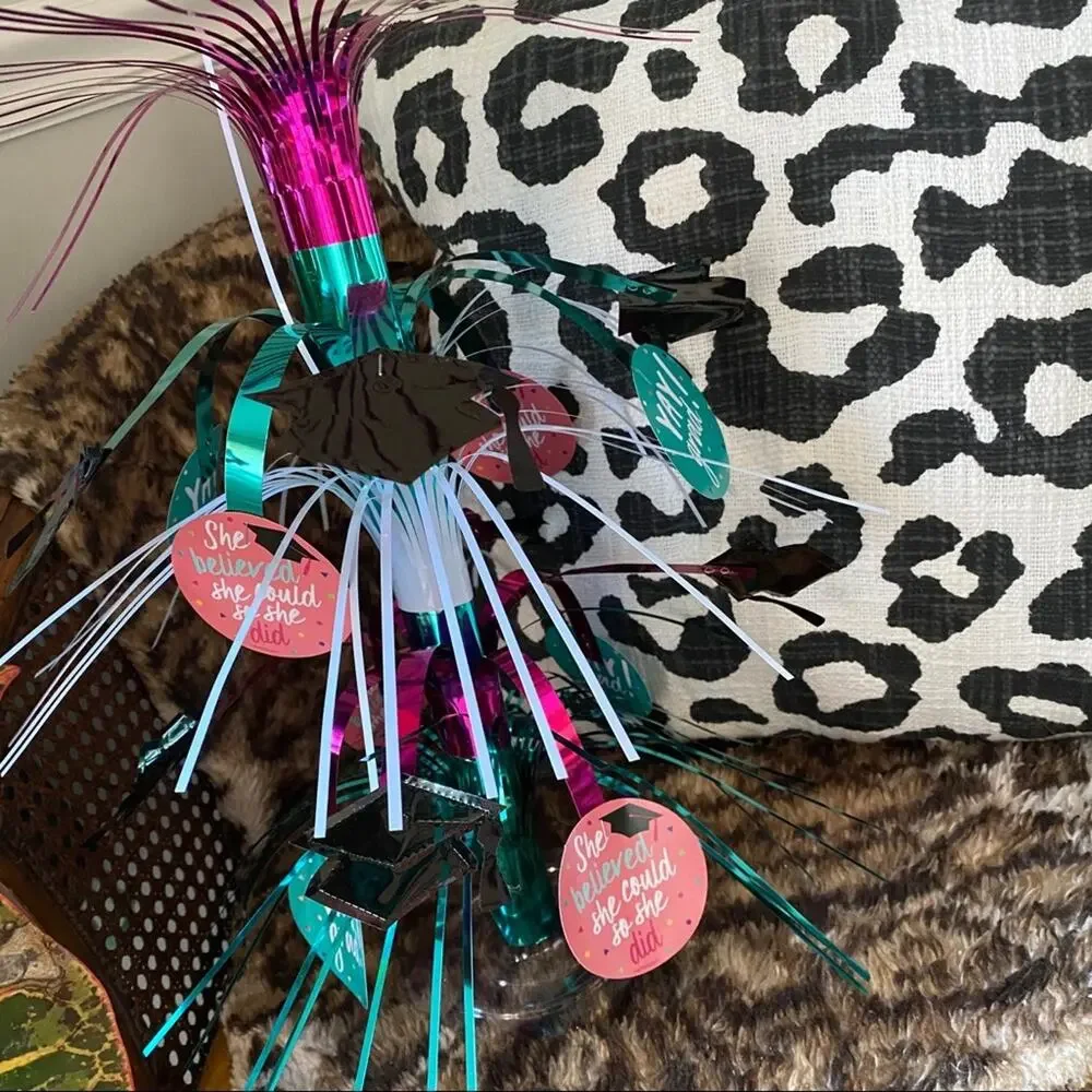 Graduation Party Graduate Table Centerpiece Decor Decoration